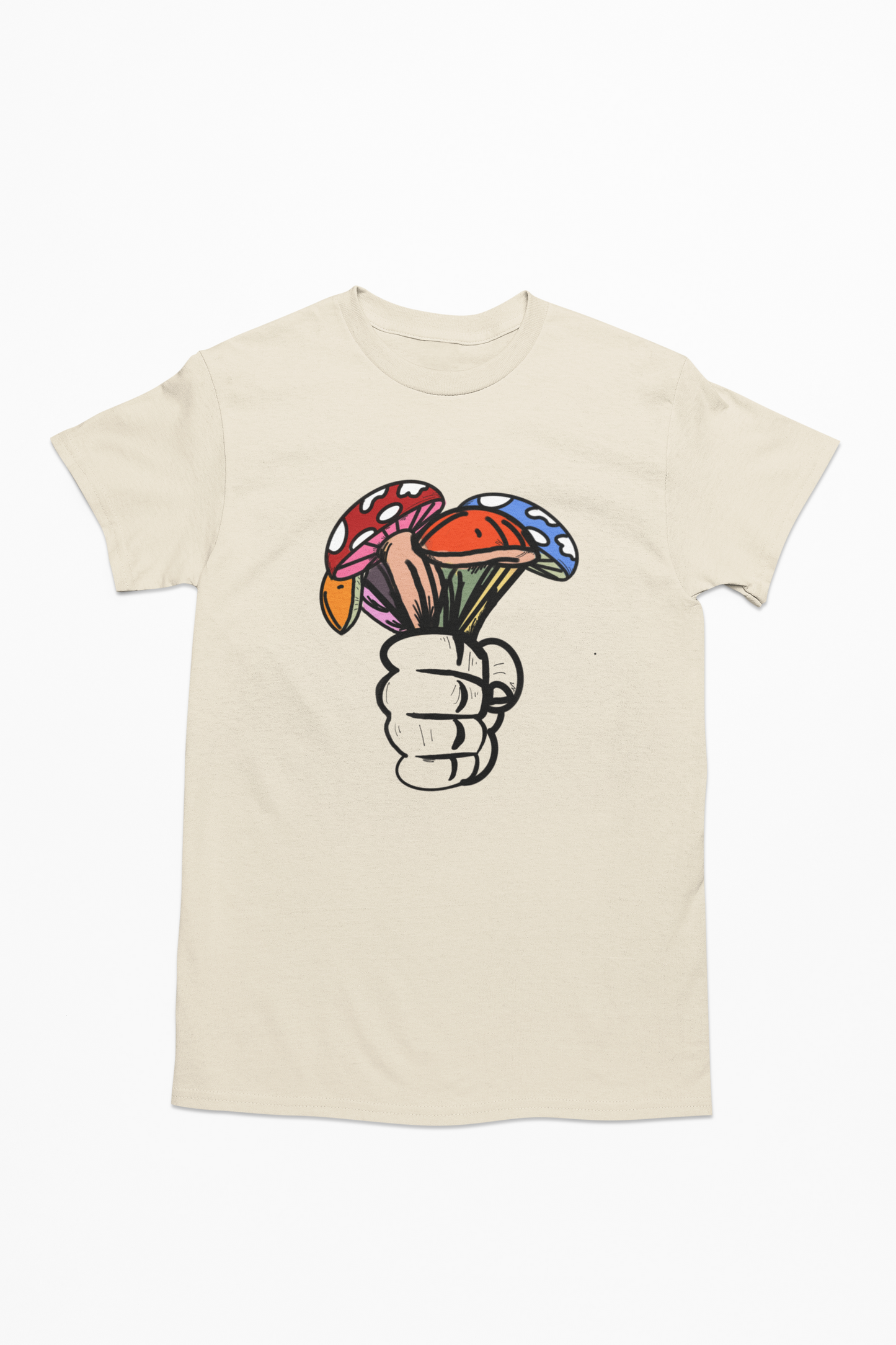 Mushroom Bouquet Short Sleeved T-Shirt