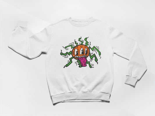 Three Eyed Sunshine Pullover Crewneck Sweatshirt